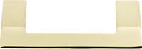 Angled Drop Pull 3'' cc French Gold A904-FG