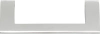 Angled Drop Pull 3 3/4'' cc Polished Chrome A905-CH