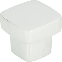 Chunky Knobs Chunky Square Knob Small 1'' Polished Chrome A908-CH