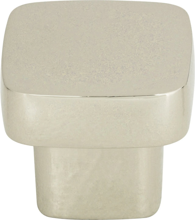 Chunky Knobs Chunky Square Knob Small 1'' Polished Nickel A908-PN
