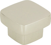 Chunky Knobs Chunky Square Knob Medium 1 7/16'' Polished Nickel A909-PN