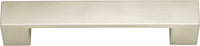 Wide Square Pull 5 1/16'' cc Brushed Nickel A919-BN