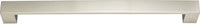 Wide Square Pull 11 5/16'' cc Brushed Nickel A920-BN