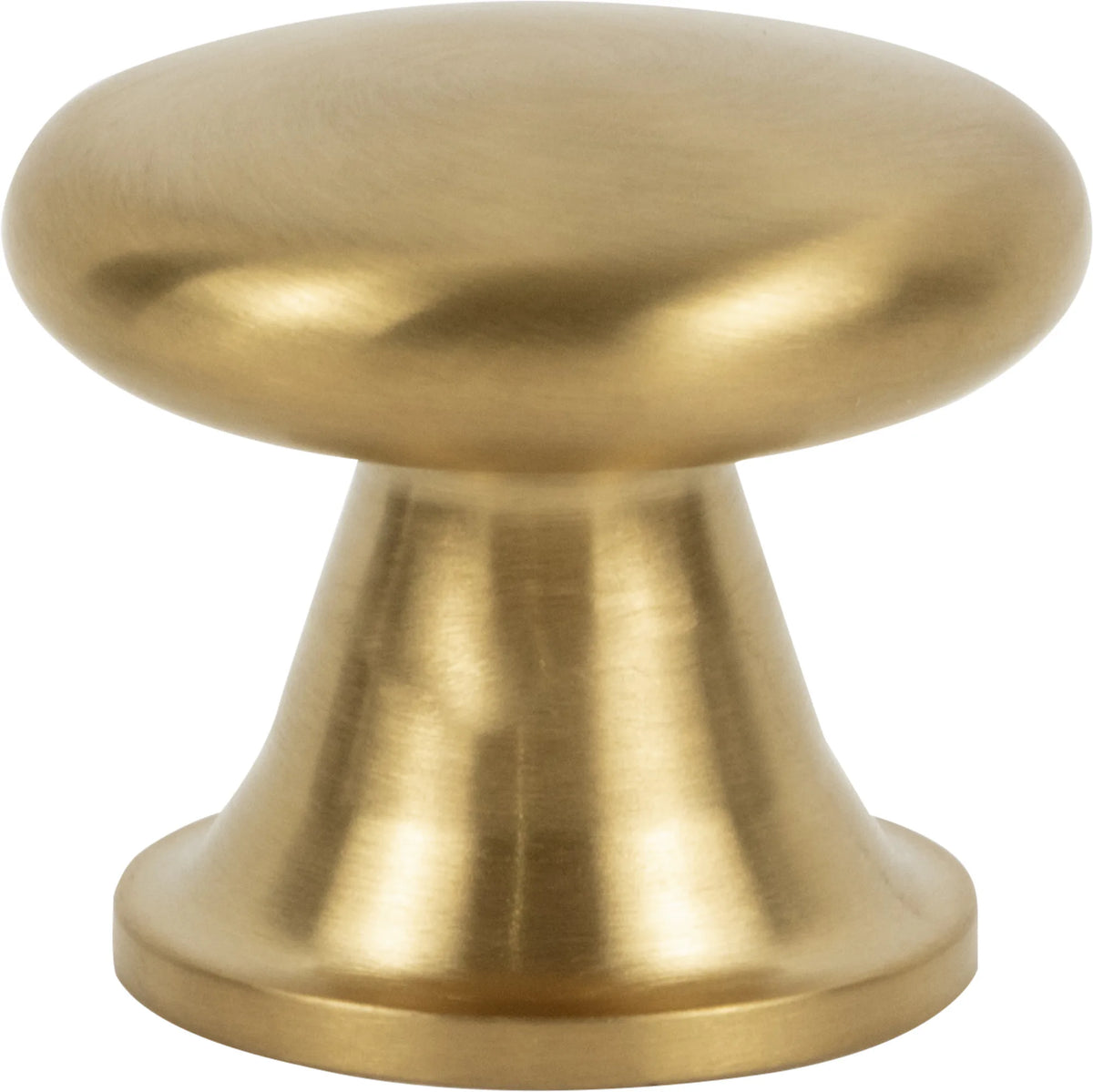 Stainless Burbank Knob 1 1/8'' Matte Gold A969-MG