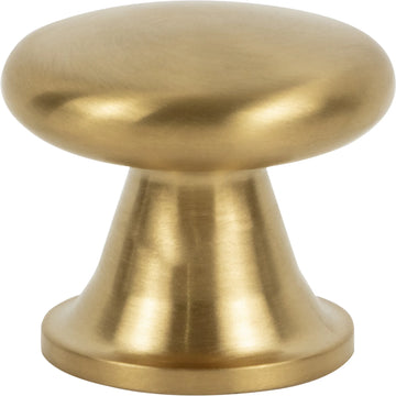 Stainless Burbank Knob 1 1/8'' Matte Gold A969-MG