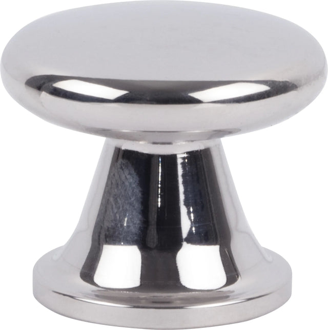 Stainless Burbank Knob 1 1/8'' Polished Steel A969-PS