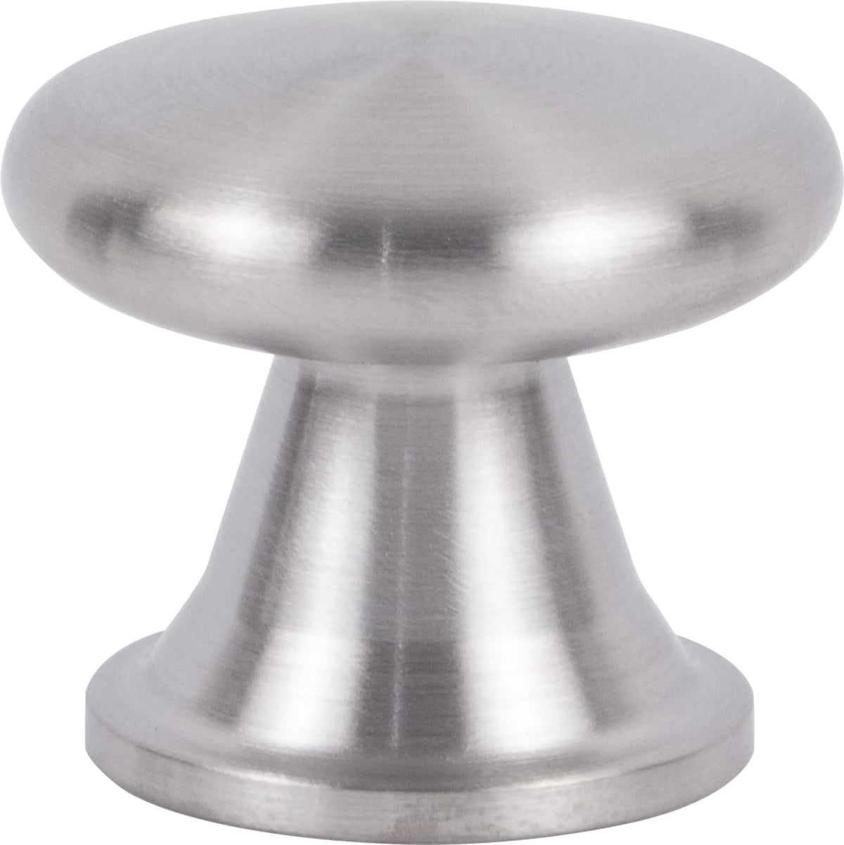 Stainless Burbank Knob 1 1/8'' Brushed Steel A969-SS
