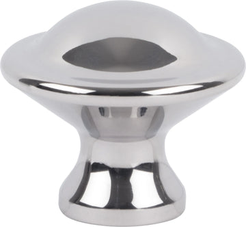 Stainless Torrance Knob 1 1/8'' Polished Steel A979-PS