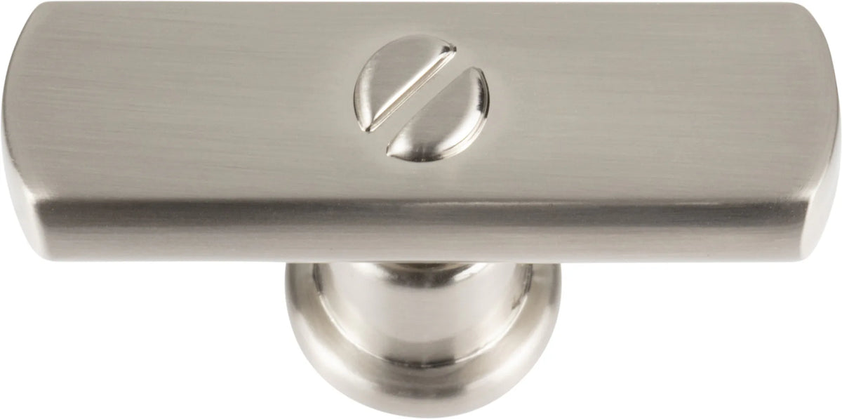 Everitt T-Knob 2'' Brushed Nickel A981-BRN
