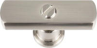 Everitt T-Knob 2'' Brushed Nickel A981-BRN