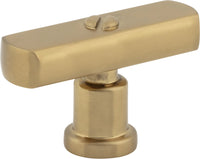Everitt T-Knob 2'' Warm Brass A981-WB