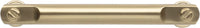 Everitt Pull 3 3/4'' cc Warm Brass A982-WB