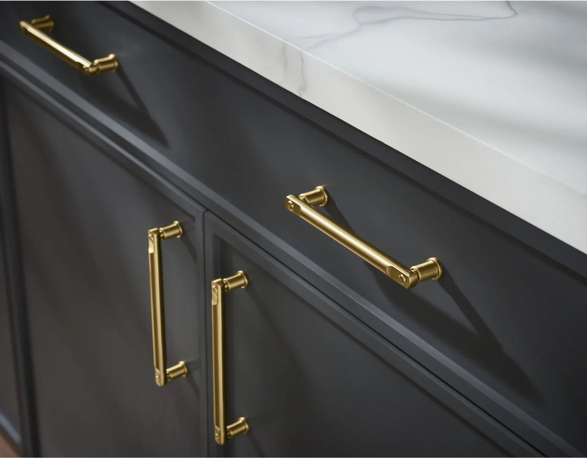 Everitt Pull 3 3/4'' cc Warm Brass A982-WB