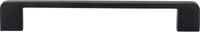 Stainless Clemente Pull 7 9/16'' Matte Black A993-BL