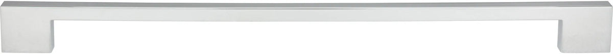 Thin Square Appliance Pull 18'' cc Polished Chrome AP12-CH