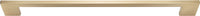 Thin Square Appliance Pull 18'' cc Champagne AP12-CM