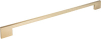 Thin Square Appliance Pull 18'' cc Champagne AP12-CM