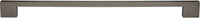 Thin Square Appliance Pull 18'' cc Slate AP12-SL
