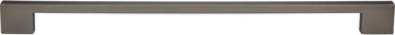 Thin Square Appliance Pull 18'' cc Slate AP12-SL