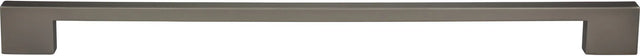 Thin Square Appliance Pull 18'' cc Slate AP12-SL