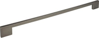 Thin Square Appliance Pull 18'' cc Slate AP12-SL