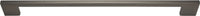 Thin Square Appliance Pull 18'' cc Slate AP12-SL