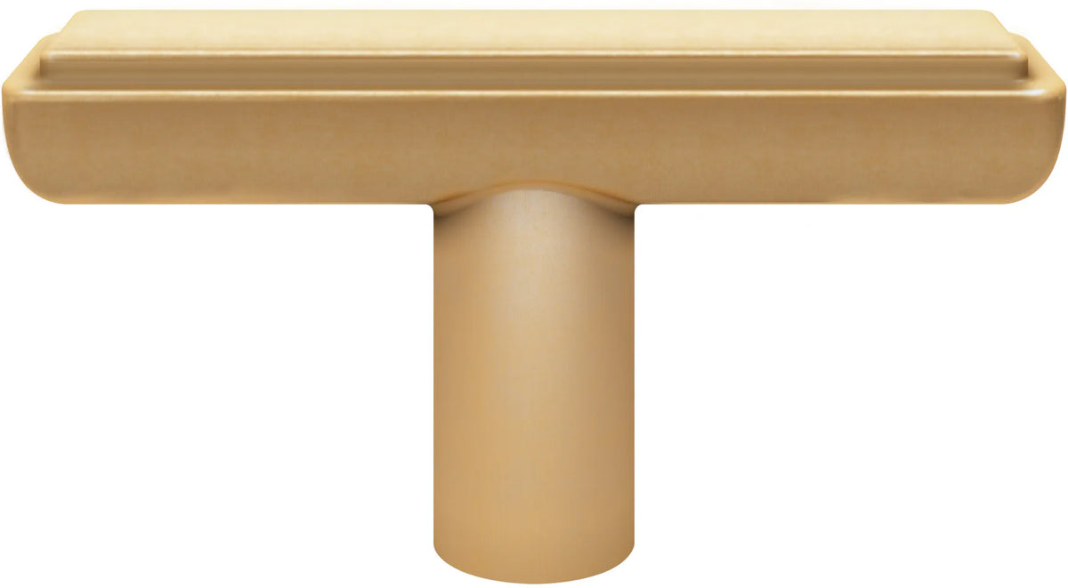 Finderne T-Knob 2 1/4'' Warm Brass A6031-WB