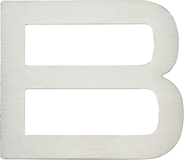Paragon Letter B Stainless Steel PGNB-SS