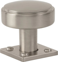 Benning Knob With Backplate 1 1/4'' Brushed Nickel A540-BRN