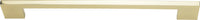 Thin Square 11 5/16'' cc Bar Pull A866-FG
