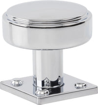 Benning Knob With Backplate 1 1/4'' Polished Chrome A540-CH