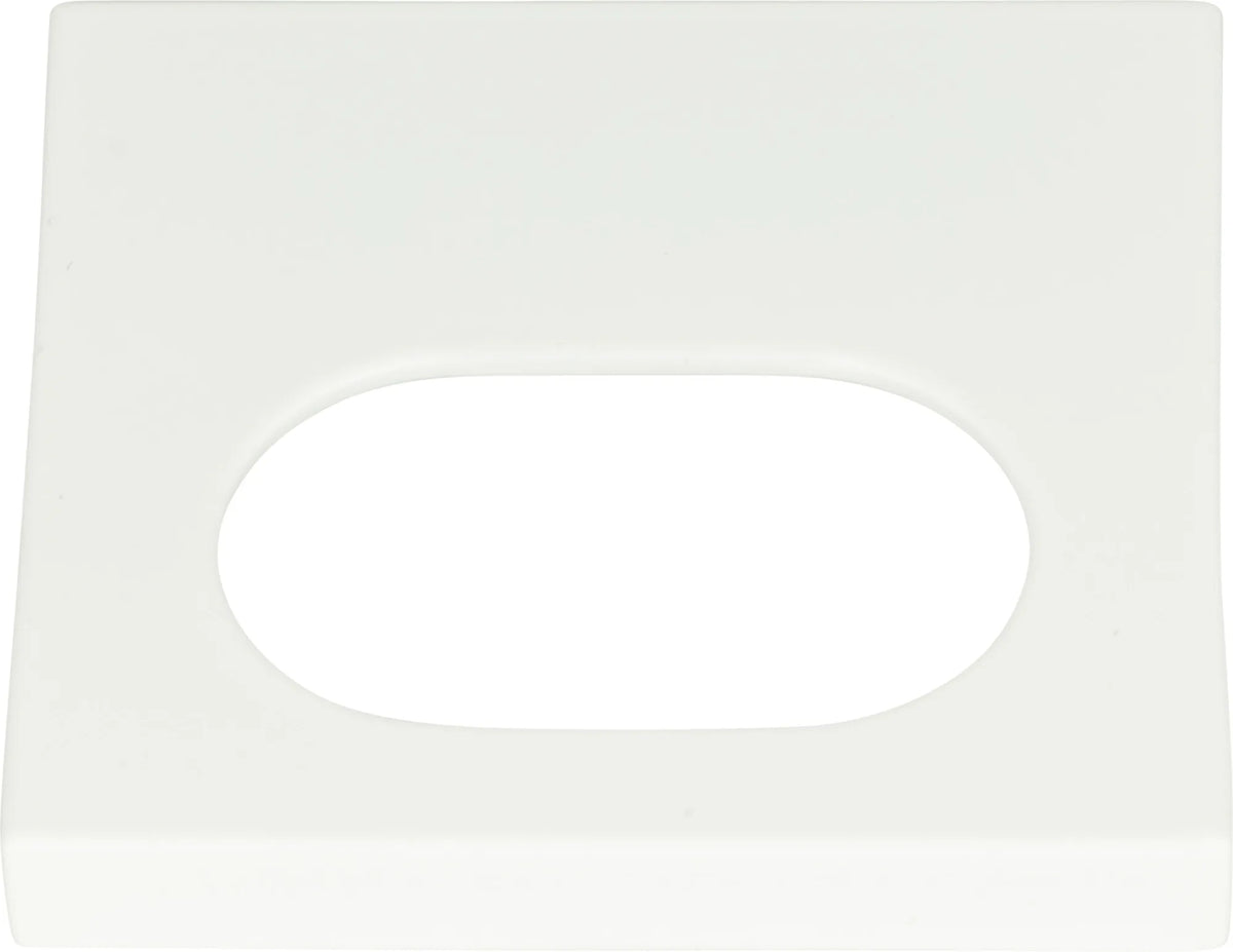 Edge Pulls Modern Square 1 1/4'' cc Finger Pull 364-WG