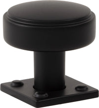 Benning Knob With Backplate 1 1/4'' Matte Black A540-BL