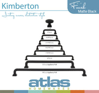 Kimberton 12'' cc Appliance Pull A6028-BL