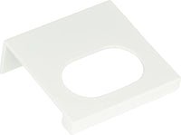 Edge Pulls Modern Square 1 1/4'' cc Finger Pull 364-WG