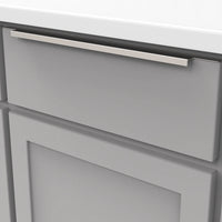 Austere Collection Aluminum Handle 18'' Aluminum Finish C02H075746-AL