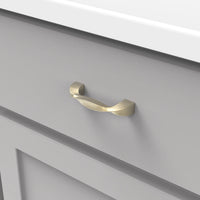 Twist Collection Pull 3'' cc Elusive Golden Nickel Finish H076015-EGN