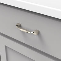 Twist Collection Pull 3-3/4'' cc Polished Nickel Finish H076016-14