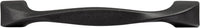 Twist Collection Pull 3-3/4'' cc Black Iron Finish H076016-BI