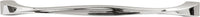 Twist Collection Pull 7-9/16'' cc Polished Nickel Finish H076019-14