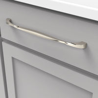 Twist Collection Pull 12'' cc Polished Nickel Finish H076021-14