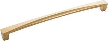Crest Collection Pull 8-13/16'' cc Flat Ultra Brass Finish H076134-FUB