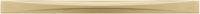 Crest Collection Pull 8-13/16'' cc Flat Ultra Brass Finish H076134-FUB