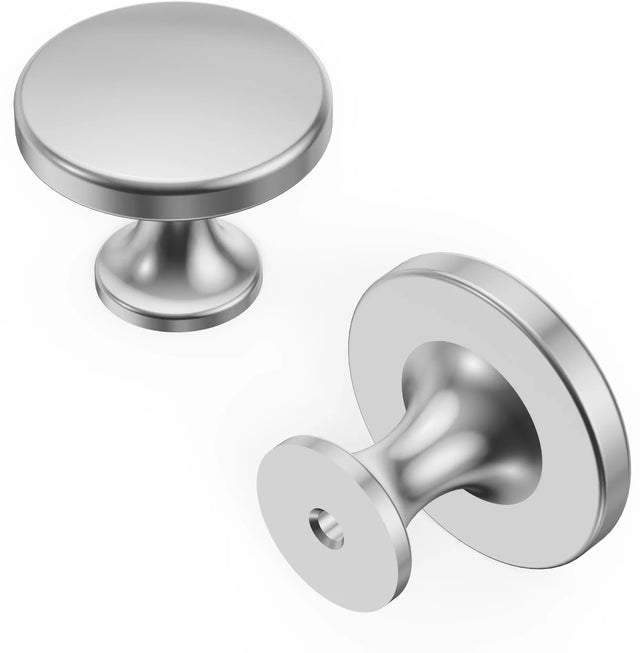 Forge Collection Knob 1-3/8'' Diameter Chrome Finish H076698-CH