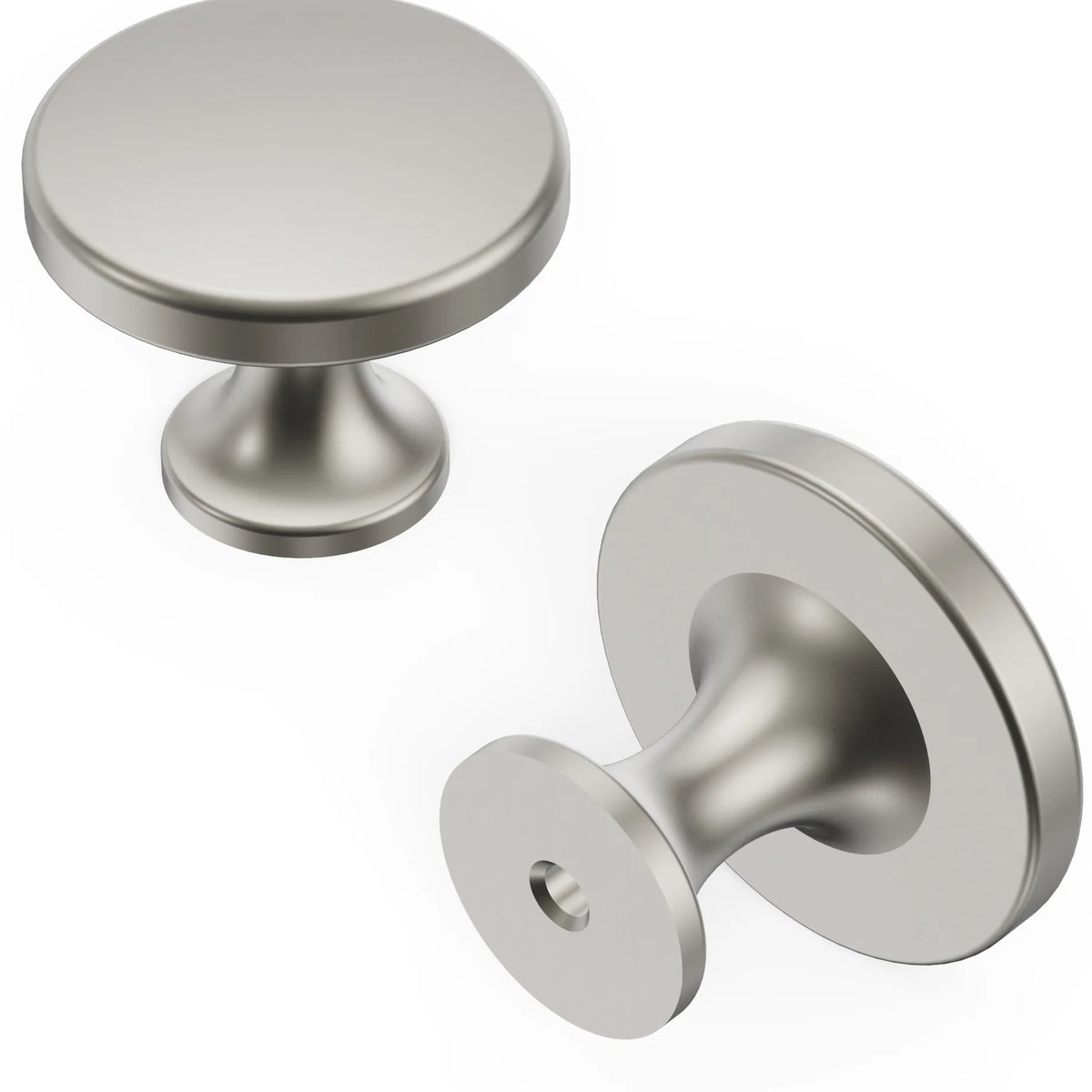 Forge Collection Knob 1-3/8'' Diameter Satin Nickel Finish H076698-SN ...
