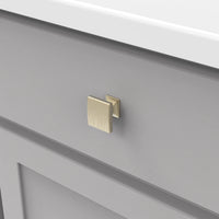 Forge Collection Knob 1-7/16'' x 1-1/4'' Champagne Bronze Finish H076699-CBZ