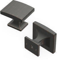 Forge Collection Knob 1-7/16'' X 1-1/4'' Vintage Bronze Finish H076699-VB