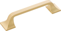Forge Collection Pull 3-3/4'' cc Brushed Golden Brass Finish H076701-BGB