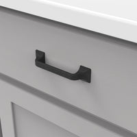 Forge Collection Pull 3-3/4'' cc Black Iron Finish H076701-BI