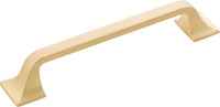 Forge Collection Pull 5-1/16'' cc Brushed Golden Brass Finish H076702-BGB